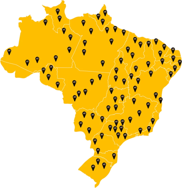 Presença nacional da ABS Growth